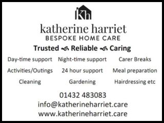 Katherine Harriet advert from The Flag