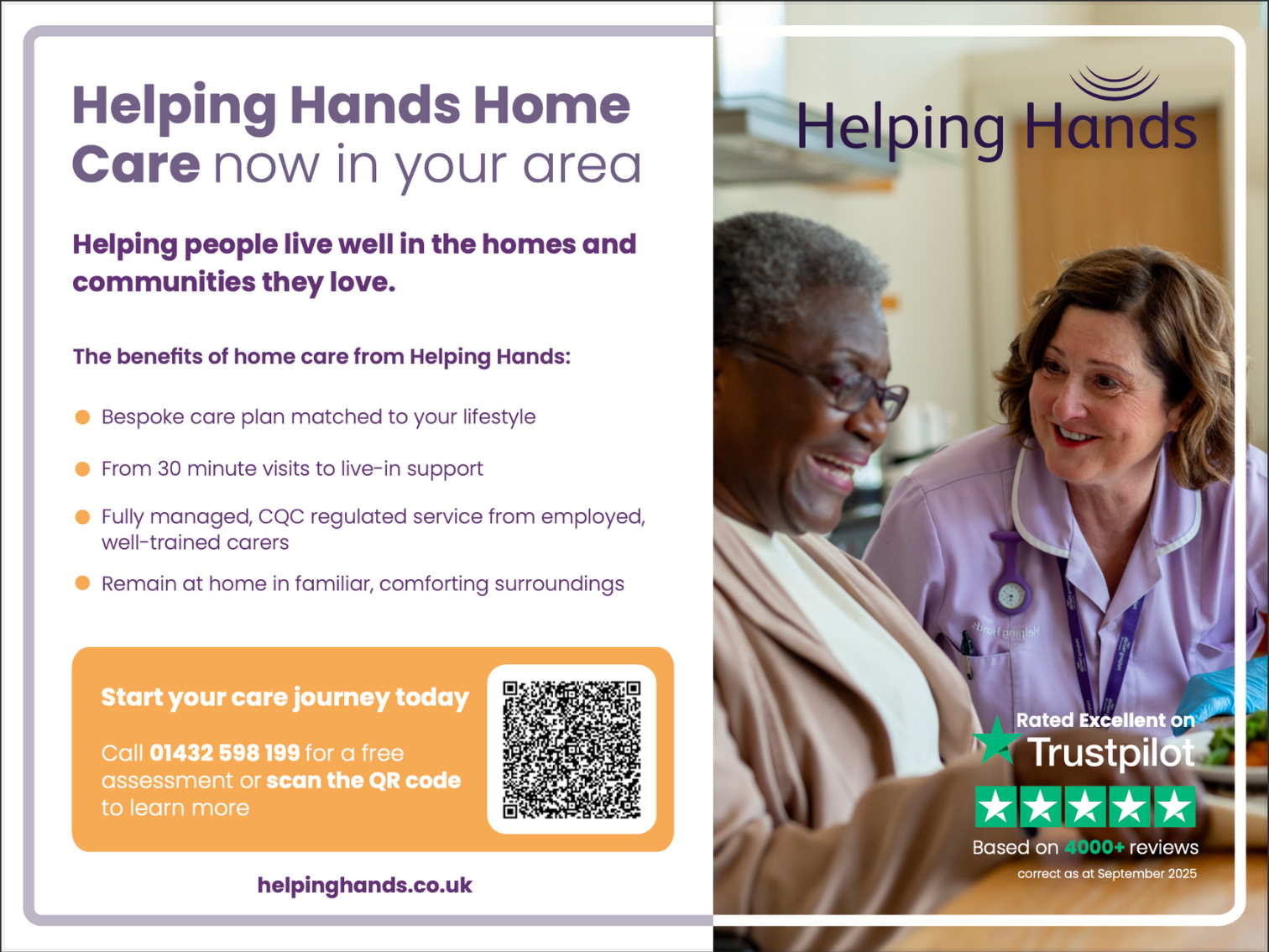 Helping Hands advert