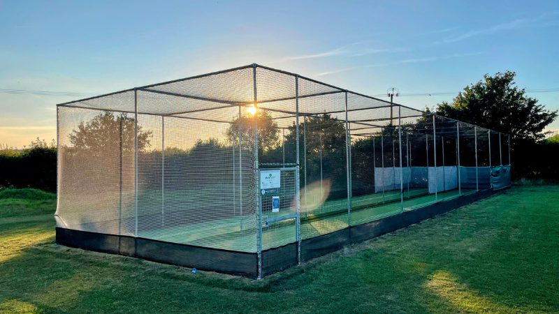 Village Evening at the Cricket Nets